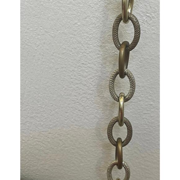 Elliott Lucca snakeskin print leather purse with chain - Picture 11 of 13